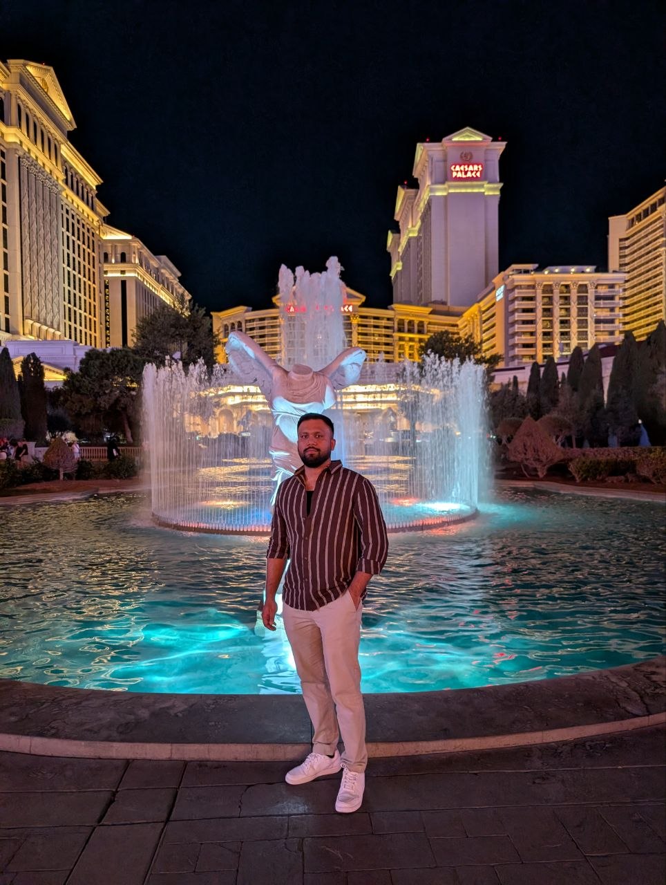 Sam Gupta in Las Vegas